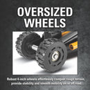 Cat 2 Ton "Wheelie" Off-Road Trolley Jack - 980883ECE