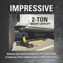 Cat 2 Ton "Wheelie" Off-Road Trolley Jack - 980883ECE