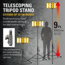 Cat 10000 Lumens 4 Panel Work Light with Tripod - 980886CWT