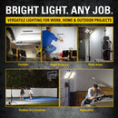 Cat 10000 Lumens 4 Panel Work Light with Tripod - 980886CWT