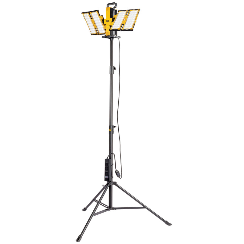 Cat 10000 Lumens 4 Panel Work Light with Tripod - 980886CWT