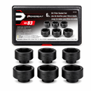 Powerbuilt 6 Piece Specialty Oil Filter Socket Set - 641326