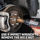 1/2 in. Dr. 34mm Axle Nut Socket