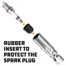 Powerbuilt 3/8 Inch Drive 13/16 Inch U-Joint Spark Plug Socket - 643003