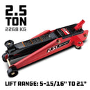 2-1/2 Ton High Lift Floor Jack