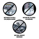 Powerbuilt 12 Millimeter Back-Tap Thread Repair Tool - 641148