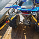 2 Piece 16 Ft. Heavy Duty Ratcheting Tie Down Straps - 800 Lb.