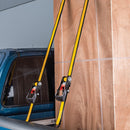 4 Piece 12 Ft. Heavy Duty Ratcheting Tie Down Straps - 600 Lb.