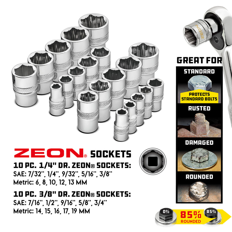 81 Piece Solutions Socket and Bit Set for Specialty and Damaged Fasteners