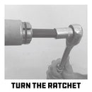 Powerbuilt Small Tailpipe Expander (1-1/8 Inch To 1-3/4 Inch) - 940377