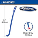 Vaughan Enforcer 24 in. Pry Bar