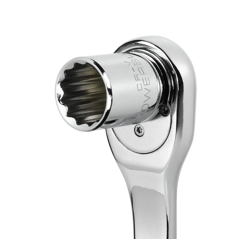 Powerbuilt 1/2 Inch Drive x 15/16 Inch 12 Point Shallow Socket - 642006