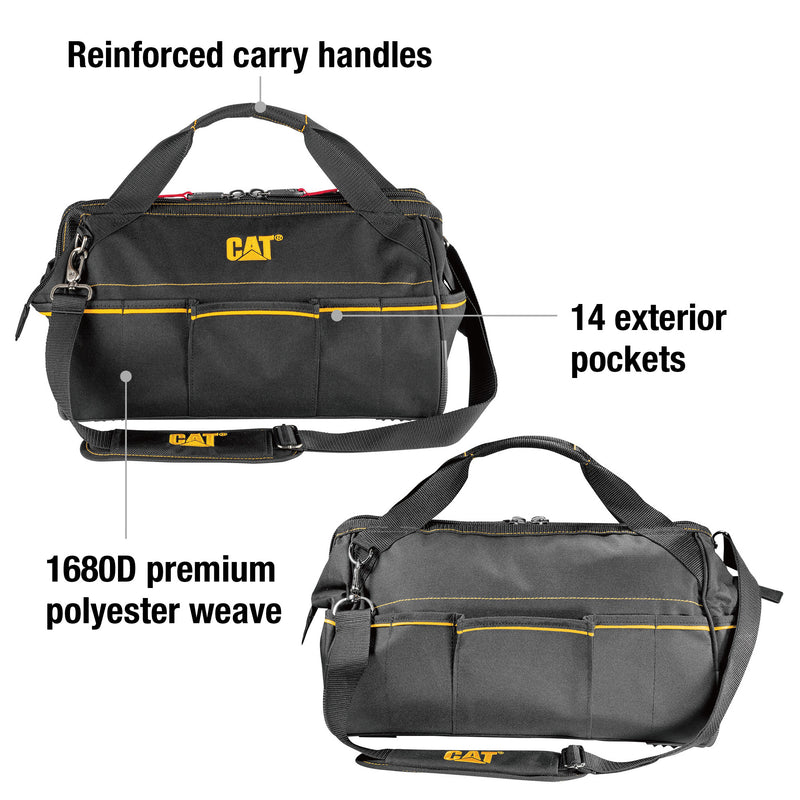 16 in. Tech Wide-Mouth Tool Bag