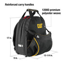 17 inch Tech Tool Backpack 31 Pockets Heavy Duty 1200D Polyester