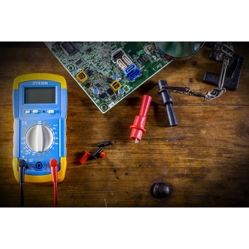 Multimeter Tester With Test Leads
