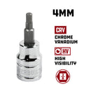 3/8 in. Dr. Hex Bit Sockets - Metric