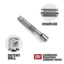 Powerbuilt 1/4 Inch Drive 6 Inch Extension - 640504