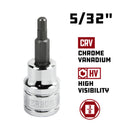 3/8 in. Dr. Hex Bit Sockets - SAE