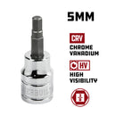 3/8 in. Dr. Hex Bit Sockets - Metric