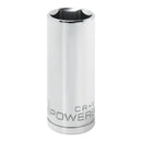 Powerbuilt 1/2 Inch Drive x 23 MM 6 Point Deep Socket - 640838