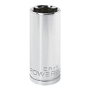 Powerbuilt 1/2 Inch Drive x 24 MM 6 Point Deep Socket - 640840