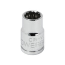 3/8 in. Dr. Sockets - Metric Shallow - 12 Pt.