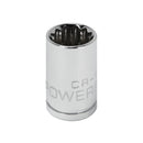 3/8 in. Dr. Sockets - Metric Shallow - 12 Pt.