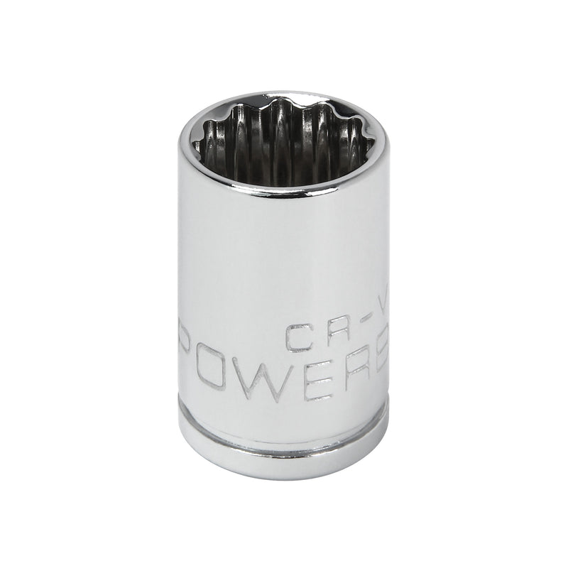 3/8 in. Dr. Sockets - Metric Shallow - 12 Pt.