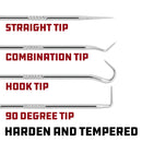 4 Piece Seal Pick Set