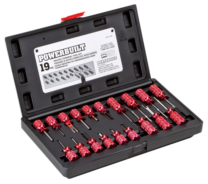 Powerbuilt 19 Piece Master Terminal Tool Kit - 641448