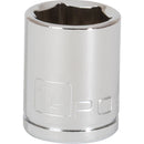 Powerbuilt 1/4 Inch Drive x 14 MM 6 Point Shallow Socket - 641896