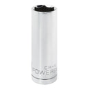 Powerbuilt 1/2 Inch Drive x 19 MM 6 Point Deep Socket - 642213