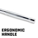 Powerbuilt 1/2 Inch Drive 12 Inch Flex Handle - 642504