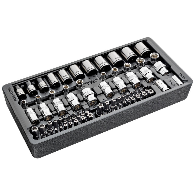 81 Piece Solutions Socket and Bit Set for Specialty and Damaged Fasteners