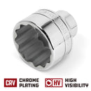 3/4 in. Dr. Sockets - SAE Shallow