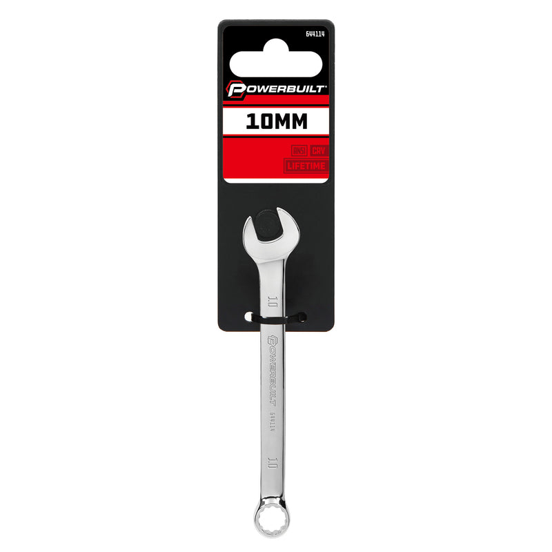 Powerbuilt 10 MM Fully Polished Metric Combination Wrench - 644114
