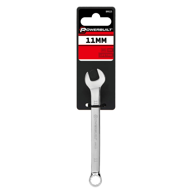 Powerbuilt 11 MM Fully Polished Metric Combination Wrench - 644115