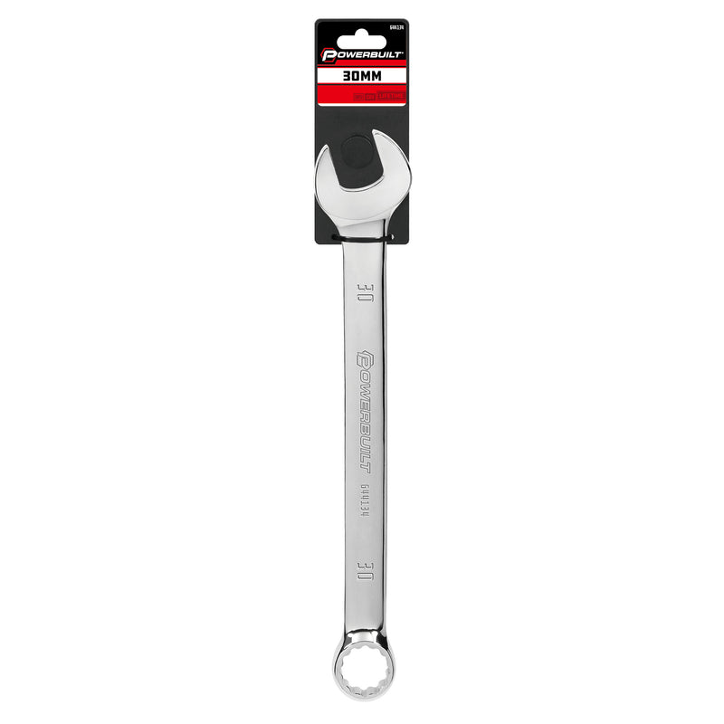 Powerbuilt 30 MM Fully Polished Metric Combination Wrench - 644134