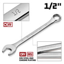 Powerbuilt 1/2 Inch Fully Polished SAE Combination Wrench - 644144