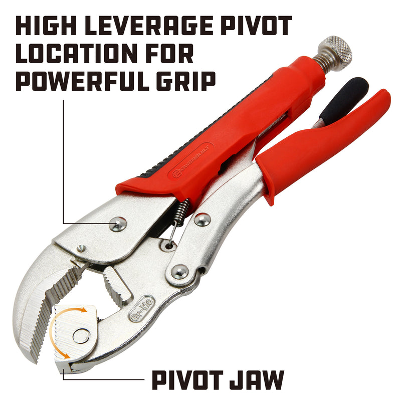 10 in. Locking Pliers with Pivot Jaw