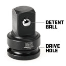 Socket Adapters - 3/8 in. Drive Impact