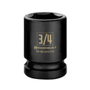 Powerbuilt 1/2 Inch Drive x 3/4 Inch 6 Point Impact Socket - 647155