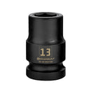 1/2 in. Dr. Sockets - Metric Impact Shallow