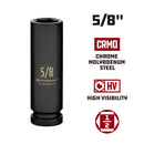 1/2 in. Dr. Sockets - SAE Impact Deep