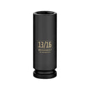 Powerbuilt 1/2 Inch Drive x 13/16 Inch 6 Point Deep Impact Socket - 647175