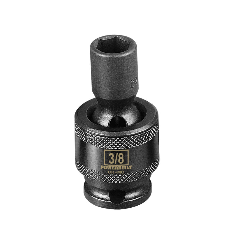 3/8 in. Dr. Universal Joint Impact Sockets - SAE