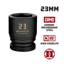 1/2 in. Dr. Sockets - Metric Impact Shallow