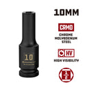 1/2 in. Dr. Sockets - Metric Impact Deep