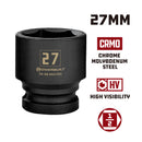 1/2 in. Dr. Sockets - Metric Impact Shallow