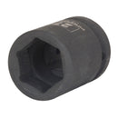 Powerbuilt 3/4" Drive 6 Pt. Metric Impact Socket 27mm - 647382